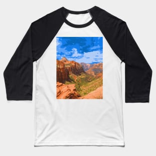 Grand Canyon - Landscape Baseball T-Shirt